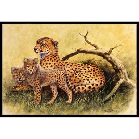Carolines Treasures Cheetahs by Daphne Baxter Indoor or Outdoor Mat- 24 x 36 BDBA0113JMAT